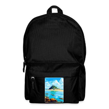 Marazion Cornwall England Uk Reiseposter WPA - Rucksack - Schwarz - Vorne