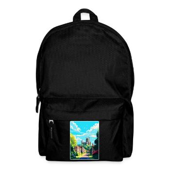 Arundel Sussex Vintage Travel Poster Souvenir WPA - Backpack - black - Front