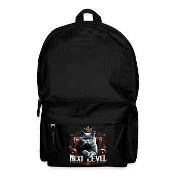 BKH Britisch Kurzhaar Blue Katze Königssessel - Rucksack - Schwarz - Vorne