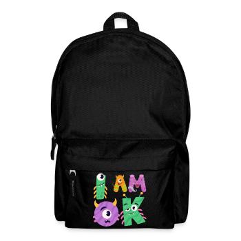 OK Monster - Rucksack - Schwarz - Vorne