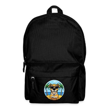Brasileiro Dog Breed Cartoon Sunglasses Beach - Backpack - black - Front