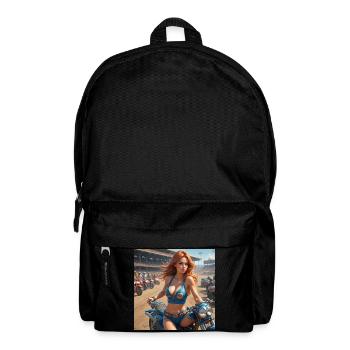 Dirt Track Diva - Rucksack - Schwarz - Vorne