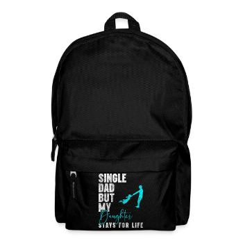 Alleinstehend Beziehungsstatus Dating Anmache - Rucksack - Schwarz - Vorne