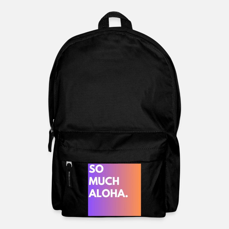 So Much Aloha - Rucksack - Schwarz