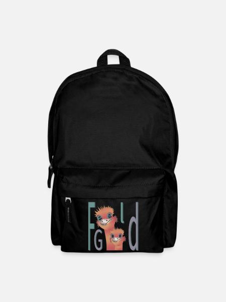 Wohlfühlen - Rucksack - Schwarz
