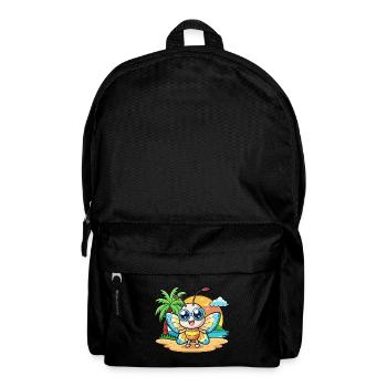 Schmetterling Lustige Cartoon Sommer Strand Sonnenbrille - Rucksack - Schwarz - Vorne