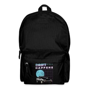 Driften Sportwagen Mechaniker Flitzer - Rucksack - Schwarz - Vorne