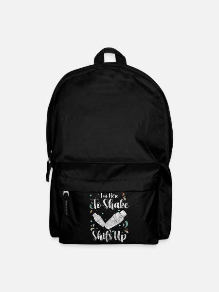 Mixer Alkohol Feiern - Rucksack - Schwarz