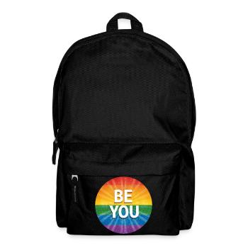LGBTQ Be You - Rucksack - Schwarz - Vorne