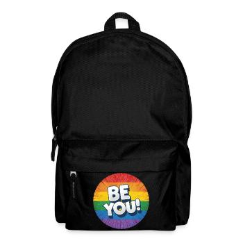LGBTQ Be You - Rucksack - Schwarz - Vorne