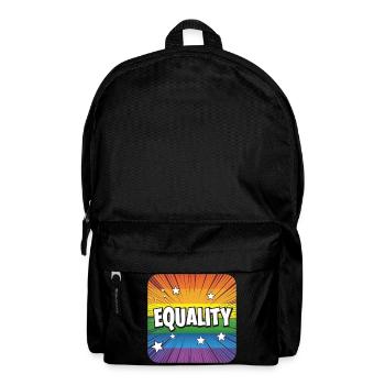 LGBTQ Equality - Backpack - black - Front