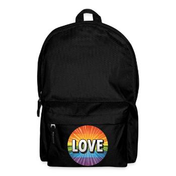 LGBTQ Love - Backpack - black - Front