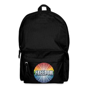 LGBTQ Freedom - Rucksack - Schwarz - Vorne