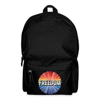 Liberté LGBTQ - Sac à dos - noir - Devant