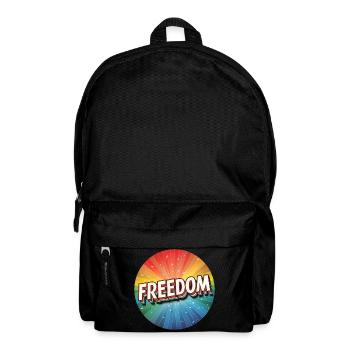 LGBTQ Freedom - Rucksack - Schwarz - Vorne