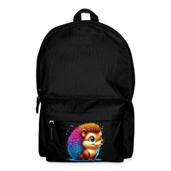 Igel - Rucksack - Schwarz - Vorne