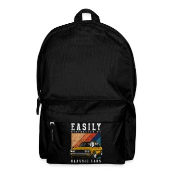 Oldtimer Automobile Oldschool Limited Edition - Backpack - black - Front