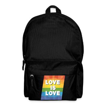 LGBTQ Love is Love - Backpack - black - Front