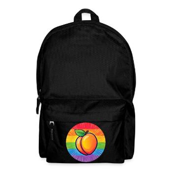 LGBTQ Pfirsich - Rucksack - Schwarz - Vorne