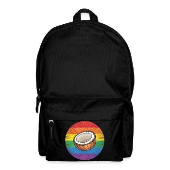 LGBTQ Coconut - Backpack - black - Front
