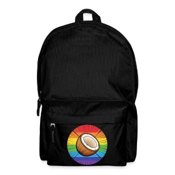 LGBTQ Coconut - Rucksack - Schwarz - Vorne