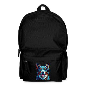 Carpathian Shepherd Dog Breed Cartoon Kawaii - Backpack - black - Front