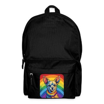 LGBTQ Chihuahua - Rucksack - Schwarz - Vorne
