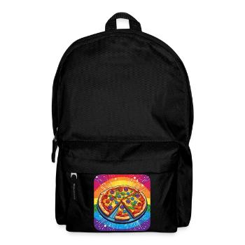 LGBTQ Pizza - Sac à dos - noir - Devant