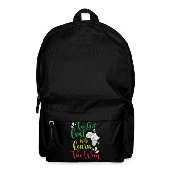 Afrique Africains - Sac à dos - noir - Devant