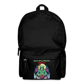 Cthulhu Horror Monster No Lives Matter T-Shirt - Rucksack - Schwarz - Vorne