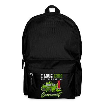 E-Car Vehicle Efficient - Backpack - black - Front