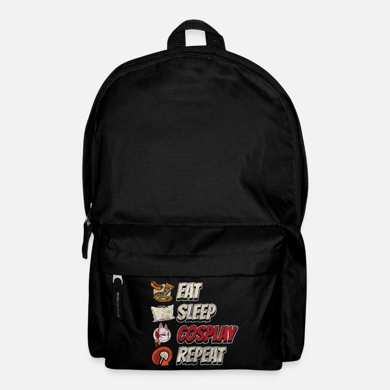Cosplay Hobby Gaming Cute - Backpack - black