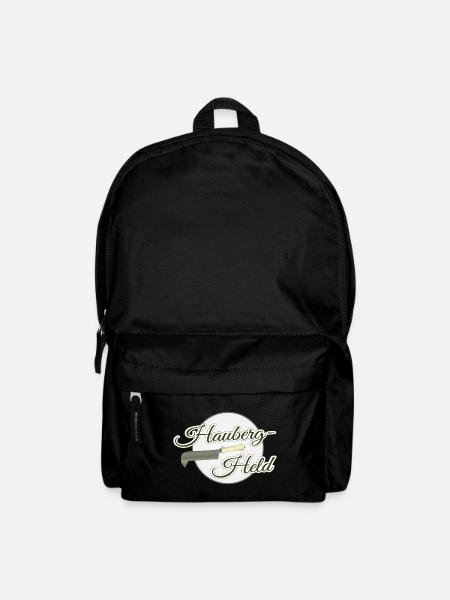 Held des Haubergs Wald Ranger Hauberg Knipp Gnibb - Rucksack - Schwarz