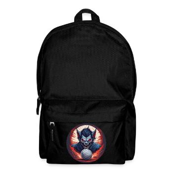 Spooky Halloween party costume - Backpack - black - Front