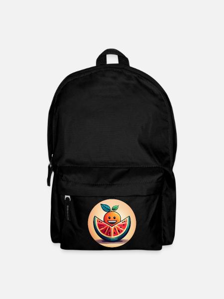 Fruity and colourful, diversity in the world - Backpack - black