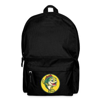 Fish Cute Kawaii Cartoon Clipart Pet Animal - Backpack - black - Front
