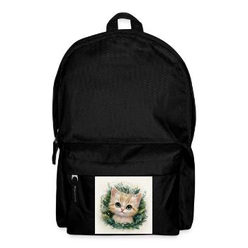 Kätzchen - Rucksack - Schwarz - Vorne