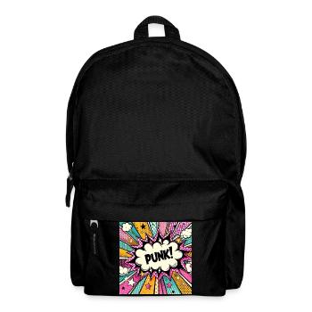 Punk 3 - Rucksack - Schwarz - Vorne