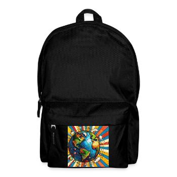 Kugel 3 - Rucksack - Schwarz - Vorne