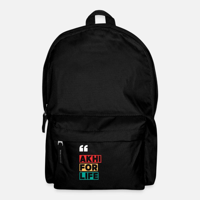 Akhi comme la vie - Sac à dos - noir