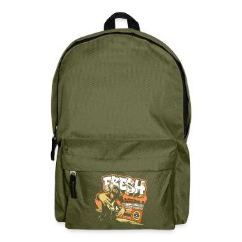 Urban Spray Can Breakdance Streetstyle - Backpack - olive green - Front