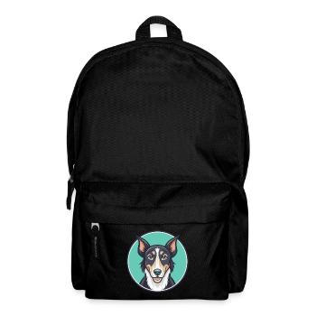 Ariegeois Chien Race Dessin Animé Kawaii Clipart Animal - Sac à dos - noir - Devant