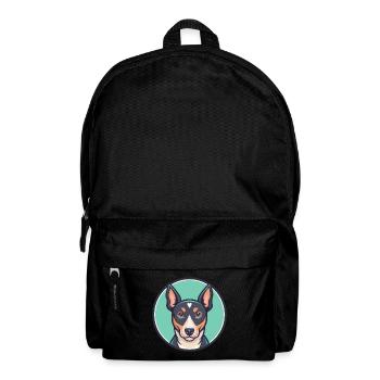 Ca Rater Mallorqui Hunderasse Karikatur Kawaii - Rucksack - Schwarz - Vorne