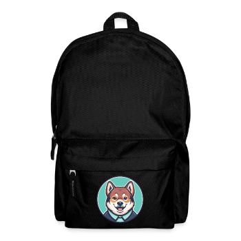 Donggyeongi Dog Breed Funny Cartoon Kawaii Clipart - Backpack - black - Front