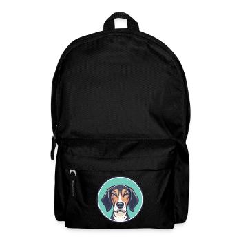 Istrischer Kurzhaar Hund Hund Rasse Karikatur Kawaii - Rucksack - Schwarz - Vorne