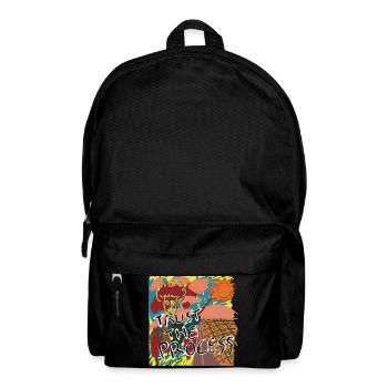 Trust the process - Backpack - black - Front