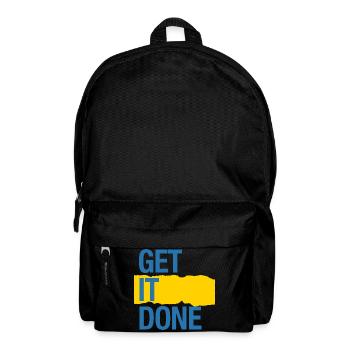 Erledigen Sie es (dunkel) - Rucksack - Schwarz - Vorne