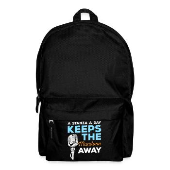Poetry Slam Poems Literature Lyricists - Backpack - black - Front
