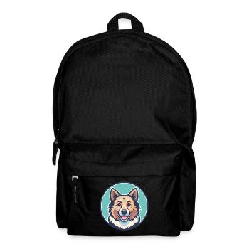 Tang Hunderasse Cartoon Kawaii Clipart Illustration - Rucksack - Schwarz - Vorne