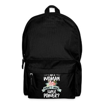 Célébration féministe des femmes - Sac à dos - noir - Devant